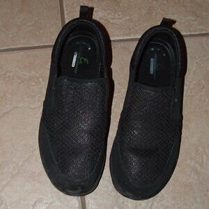 EMERIL LAGASSE Black Sz 10 Wide Slip Resistant Memory Foam Slip On Loafers Shoes